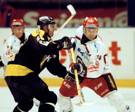 Michael Johansson, AIK och Patrik Carnbäck, Frölunda