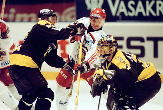 Michael Johansson och Niklas Bäckström, AIK och Patrik