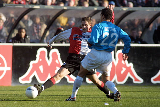 Johan Elmander,Feyenoord med bollen