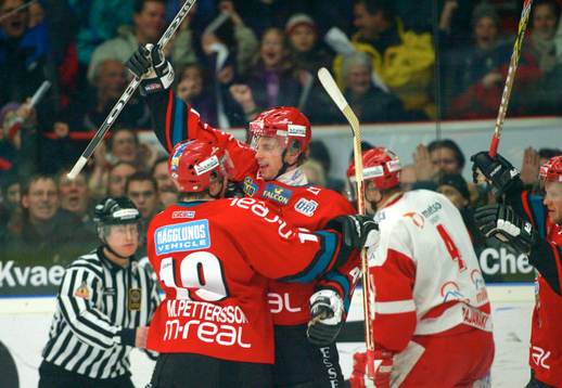 Modo - Timrå: Richard Lintner,  Mickael Pettersson, Modo