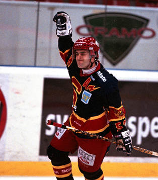Ishockey, Elitserien, Peter Larsson, Södertälje, jubel