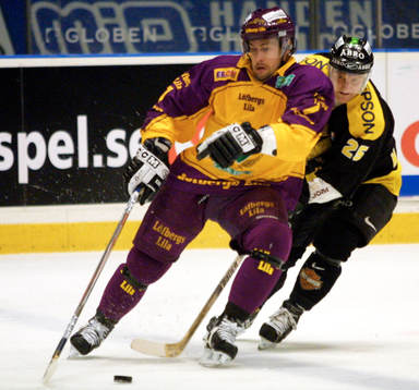 Michael Johansson, AIK och Per Lundell, Färjestad
