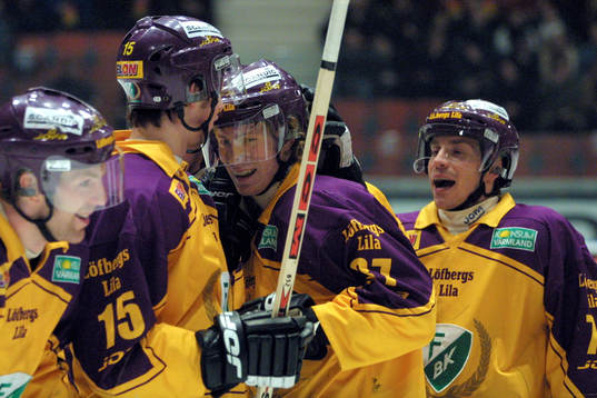 Pär Bäcker, Färjestad, jubel