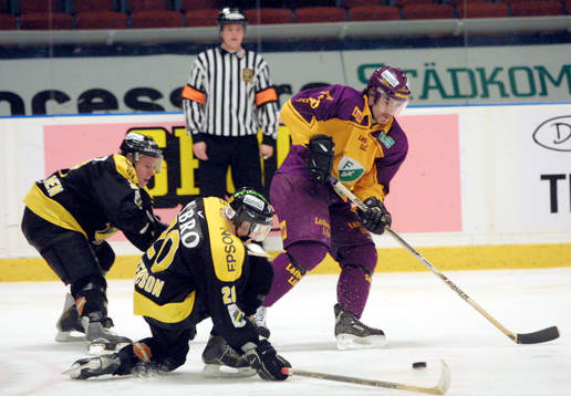 Mathias Johansson, Färjestad och Anderas Pettersson och