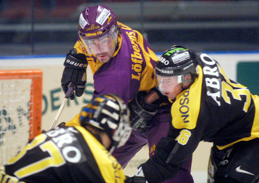 Mathias Johansson, Färjestad och Jan Huokko och Niklas
