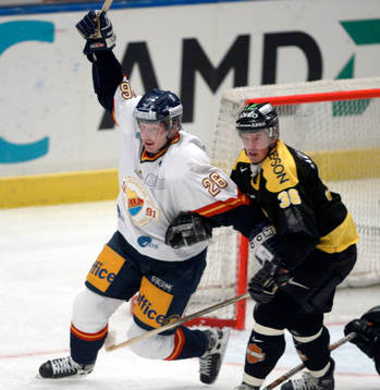 Ishockey, Elitserien. AIK - Djurgården. Edvin Frylén