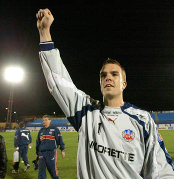 Fredrik Larsson, målvakt Helsingborg
