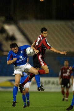 Michael Ballack, Bayer Leverkusen och Olaf Marschall,