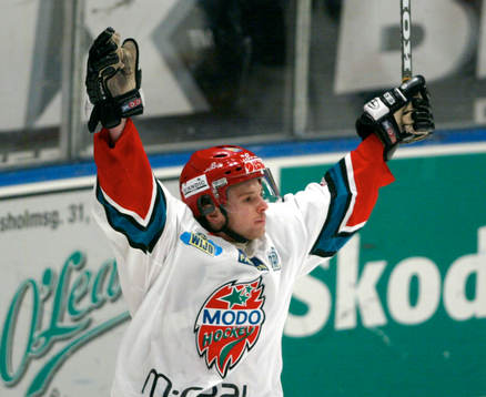 Ishockey, Elitserien, Richard Lintner, Modo, jubel