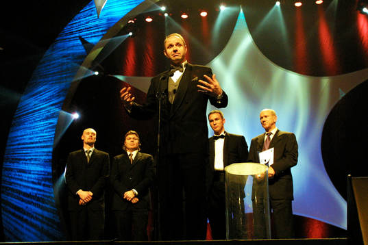 Klas Ingesson, Tomas Brolin, Thomas Ravelli, Patrik