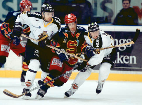 Peter Larsson, Södertälje och Toni Sihvonen och Thomas