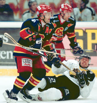 Peter Larsson, Södertälje och Thomas Johansson, AIK