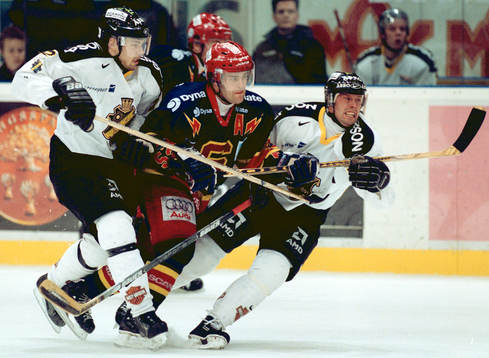 Peter Larsson, Södertälje och Toni Sihvonen och Thomas