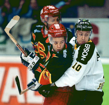 Robert Carlsson, Södertälje och Mathias Svedberg, AIK