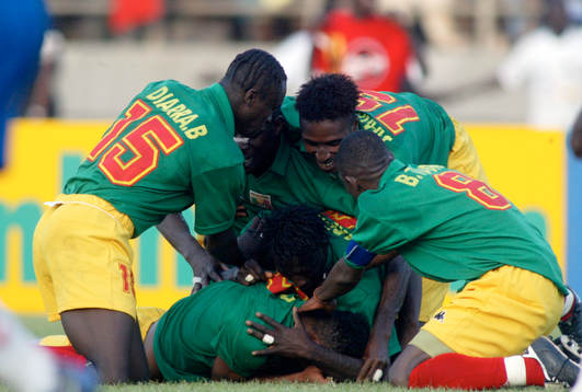 Mali lyckades sent i matchen kvittera till 1 - 1