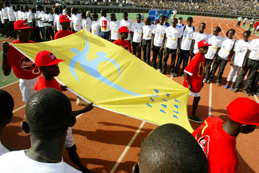 Afrikanska mästerskapen, Mali - Liberia : Inmarsch