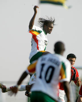 Egypten - Senegal. Alassani S Diao, Senegal