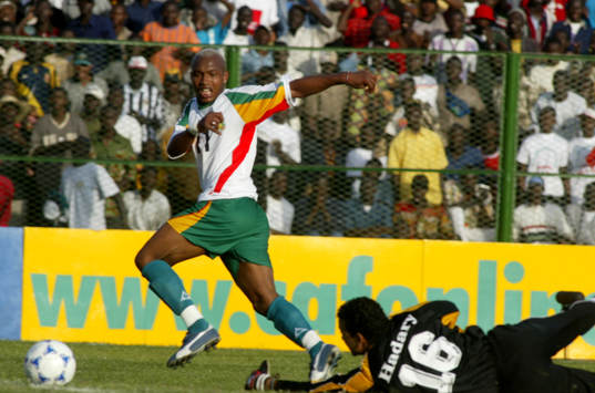 Egypten - Senegal. Diouf, Senegal missar ensam med El Hadary