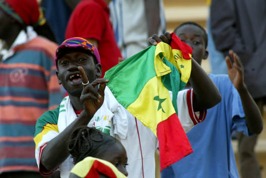 Senegal-supporter