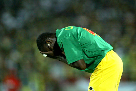 Afrikanska mästerskapen, : Adama Coulibaly, Mali, deppar
