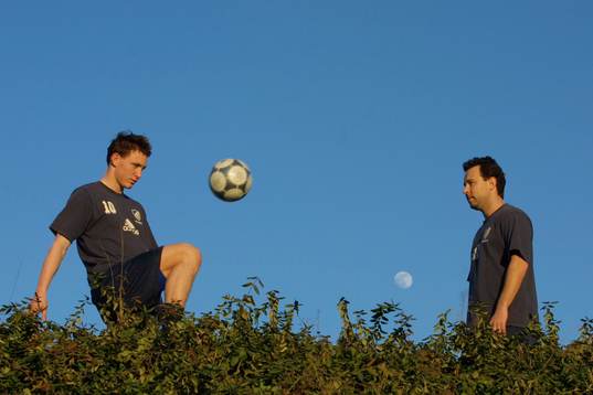 Fotboll, Djurgården, träningsläger, Kim Källström och