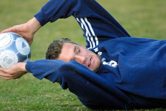 Fotboll, Djurgården, träningsläger, Andreas Isaksson