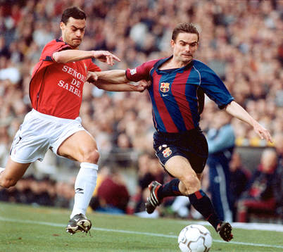 Marc Overmars, Barcelon
