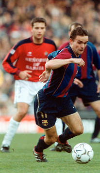 Marc Overmars, Barcelona