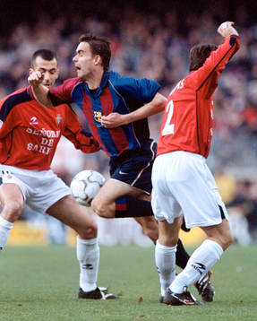 Marc Overmars, Barcelona