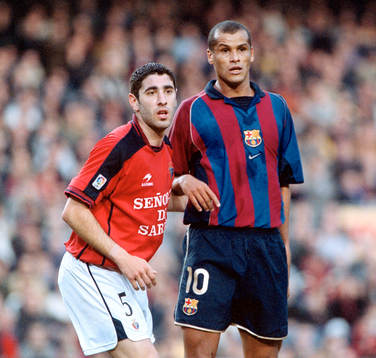 Rivaldo, Barcelona och Francisco Javier Jusué Garcés,