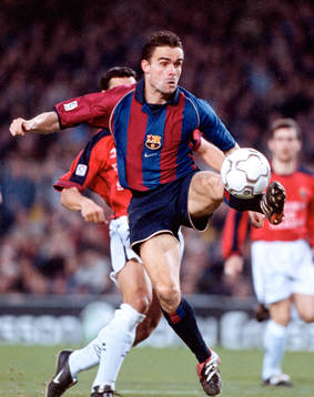 Marc Overmars, Barcelona