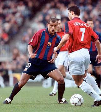 Rivaldo, Barcelona och César Cruchaga Lasa, Osasuna