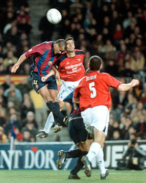 Rivaldo, Barcelona - Osasuna