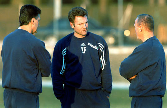 Zoran Lukic, Kjell Frisk och Sören Åkerby, Djurgården,