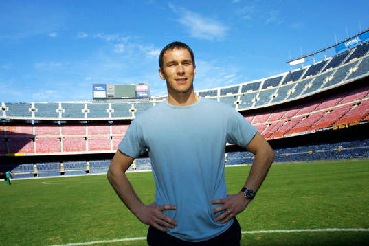 Fotboll, Patrik Andersson på Camp Nou