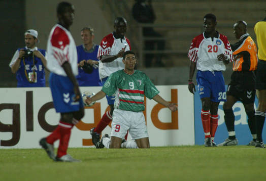 Afrikanska mästerskapen, Algeriet - Liberia : Straff vill