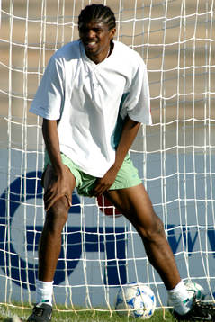 Nigeria, träning. Kanu