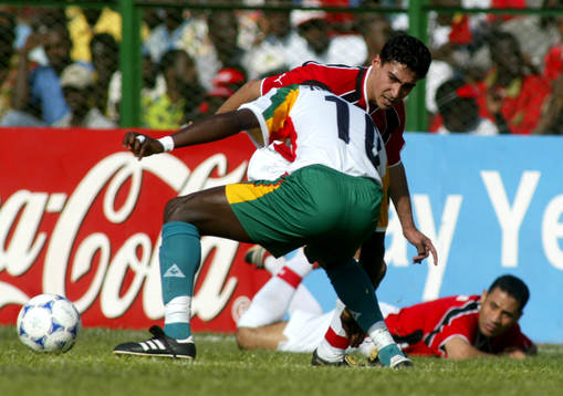 Egypten - Senegal.Kroppsfint