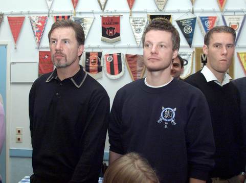På grundkursen går bl.a Stuart Baxter och Stefan Schwarz