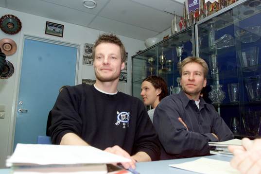 Stefan Schwarz och Benny Johansson