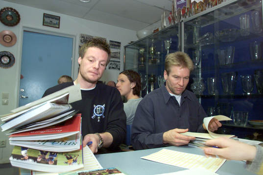 Stefan Schwarz och Bosse Johansson