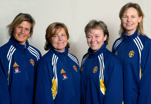 Helena Kihlberg-Bystedt, Marika Domanski-Lyfors, Marie