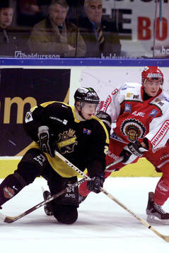 Magnus Johansson, Frölunda och Niklas Anger, AIK
