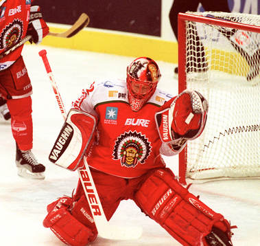 Petter Rönnqvist, målvakt Frölunda