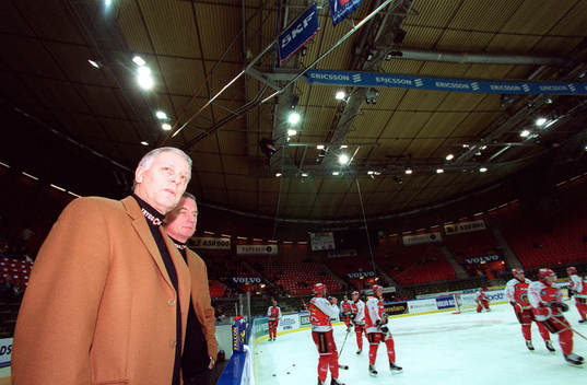 Conny Evensson och Jan Karlsson, tränare Frölunda