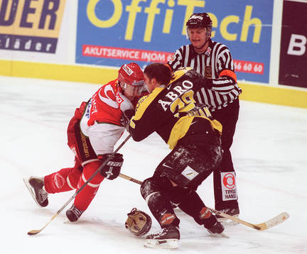Nicklas Rahm, Frölunda. Thomas Johansson, AIK. Marcus