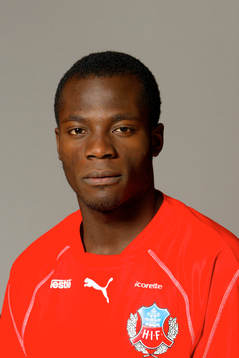 Fotboll, Allsvenskan, John Pelu,  Helsingborg, porträtt