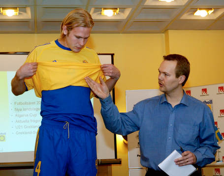 Stefan Alvarsson, adidas presenterade de nya