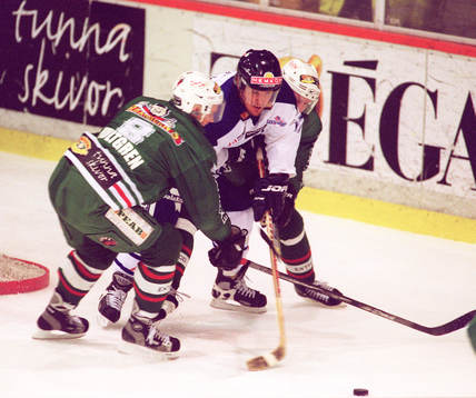 Herman Hultgren, Rögle och Mikael Karlberg, Leksand