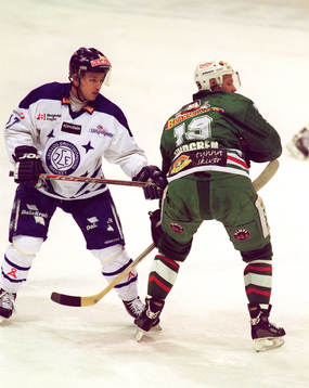 Mikael Karlberg, leksand och Johan Lindgren, Rögle